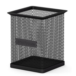 Pieštukinė COMPASS CLASSIC, ErichKrause, kvadratinė, 80x80x95mm, juodos sp.