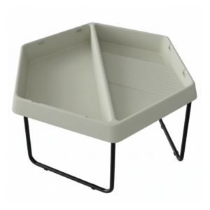 Šešiakampis smėlio ir vandens žaidimų stalas su 2 skyriais (MK0029)