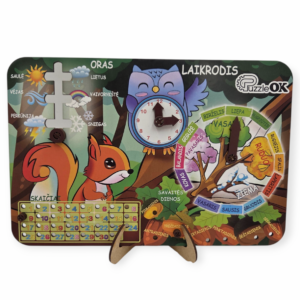 Lavinamasis Pažintinis kalendorius lietuviškas