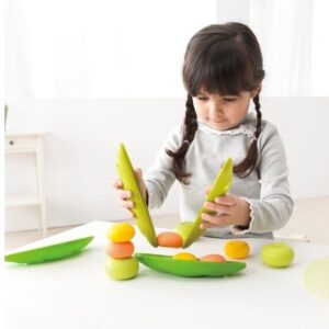 Smulkiosios motorikos lavinimo rinkinys Pupų ankštys