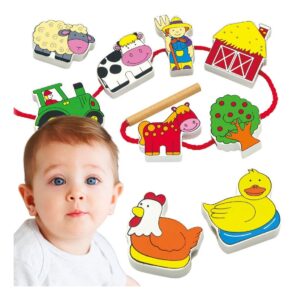 Medinės figūrėlės vėrimui